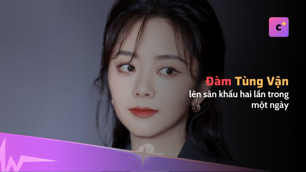 Đàm Tùng Vận quảng bá hai phim trong cùng một ngày